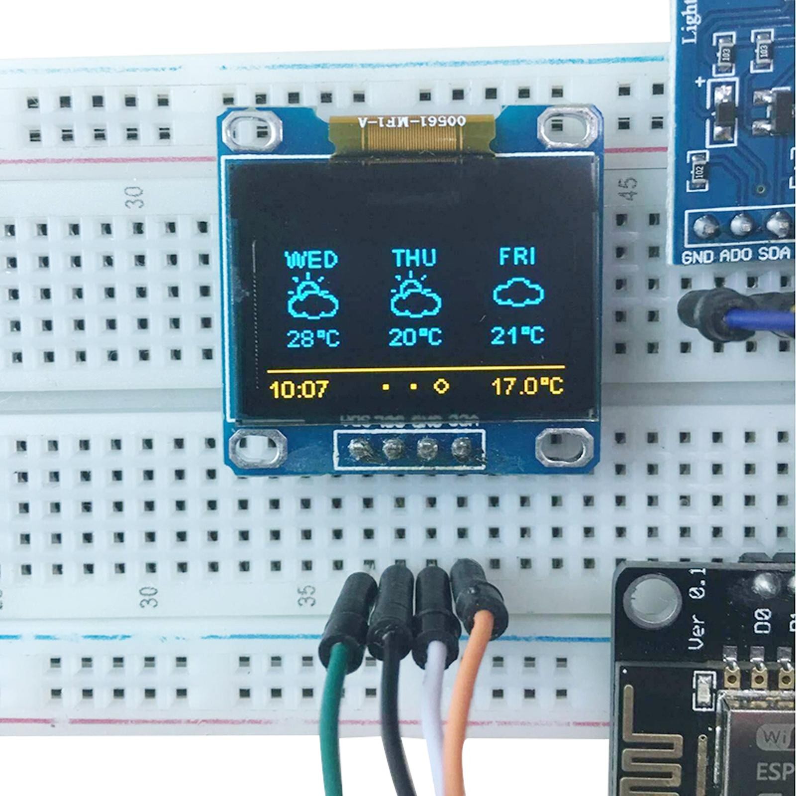 ESP8266 Weather Station Atmosphetic Pressure Light Sensor For Arduino IDE IoT K