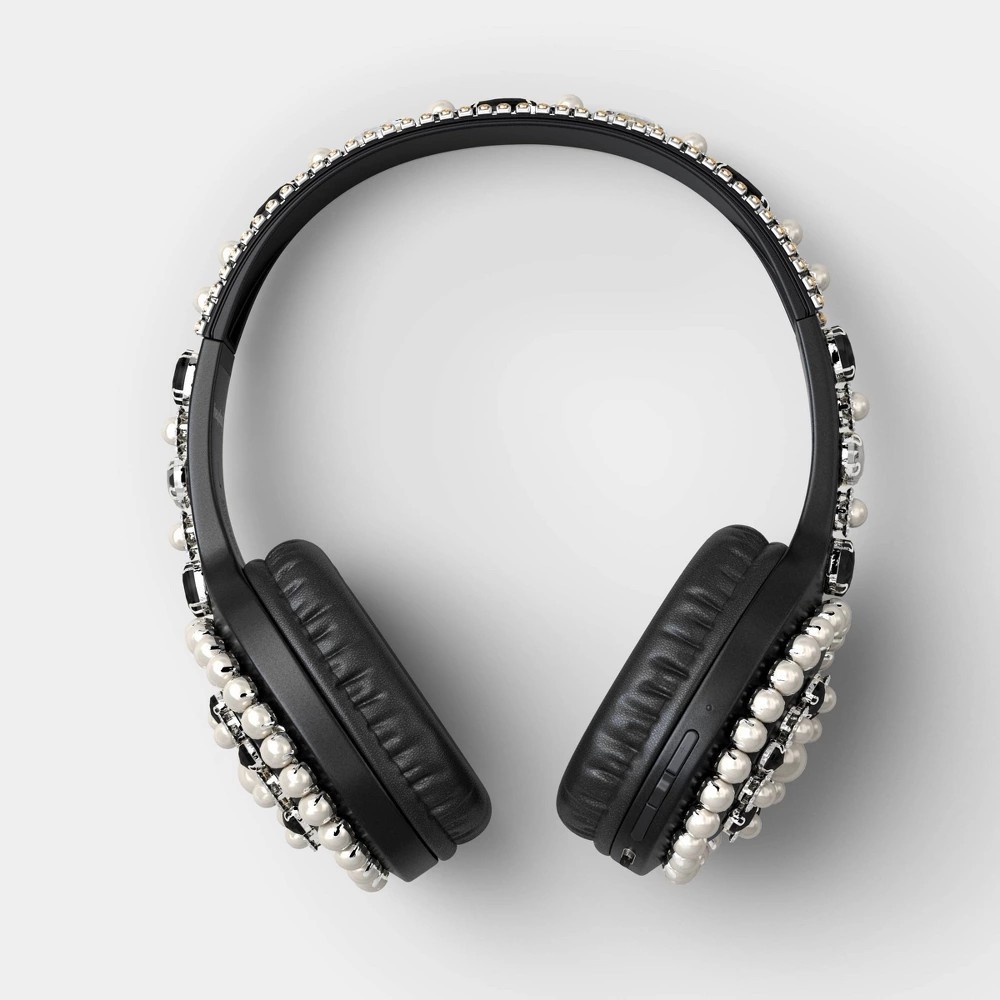 Embellishment on-Ear Headphones - Heyday Jewel Black