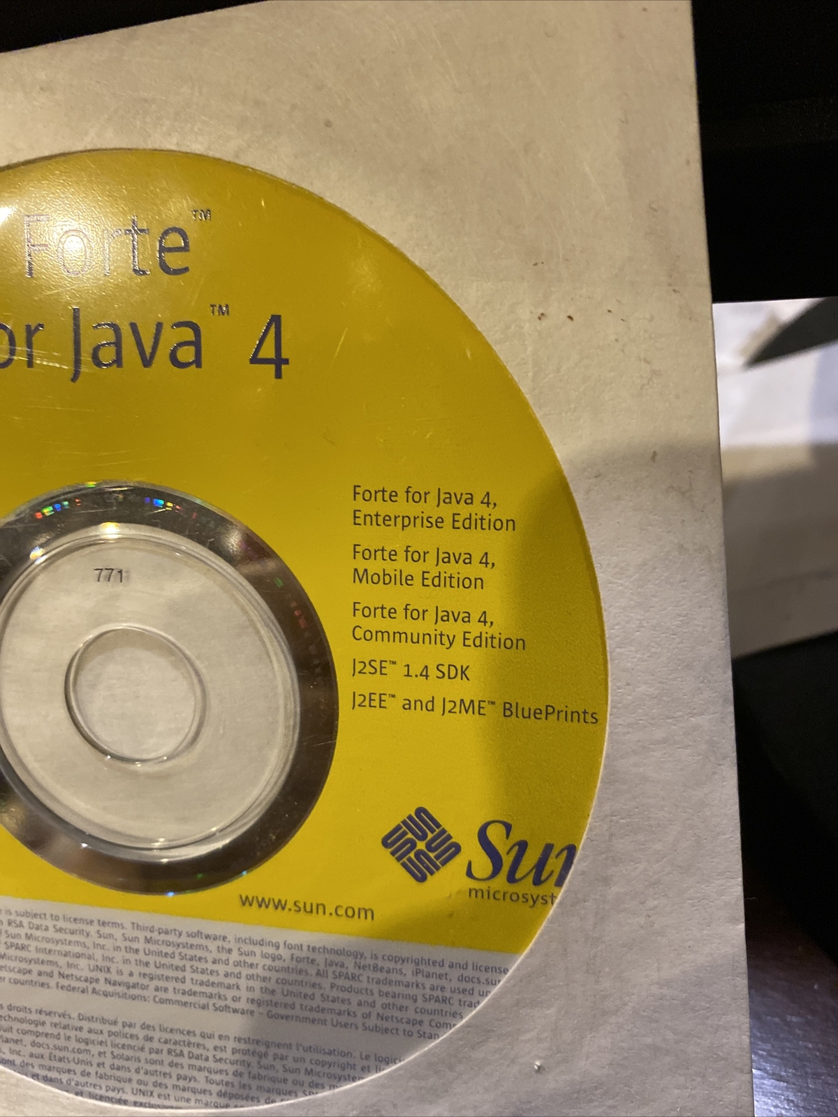 Brand New Forte for Java 4 CD. Solaris, Linux, Windows, etc Much More