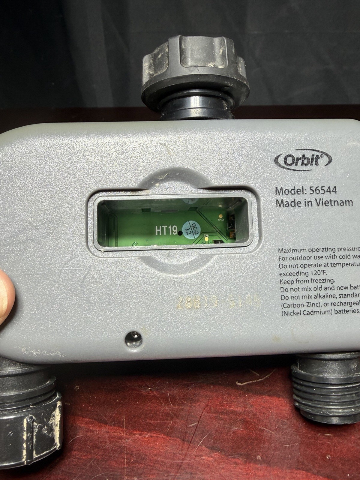 Orbit 56544 2-Outlet Hose Faucet Timer Advanced -New, No Packaging