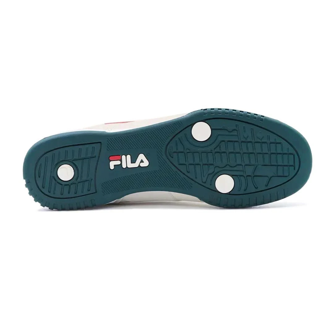 FILA - Men's Original Fitness Shoes Cream / Green / Red ( No duty fee)