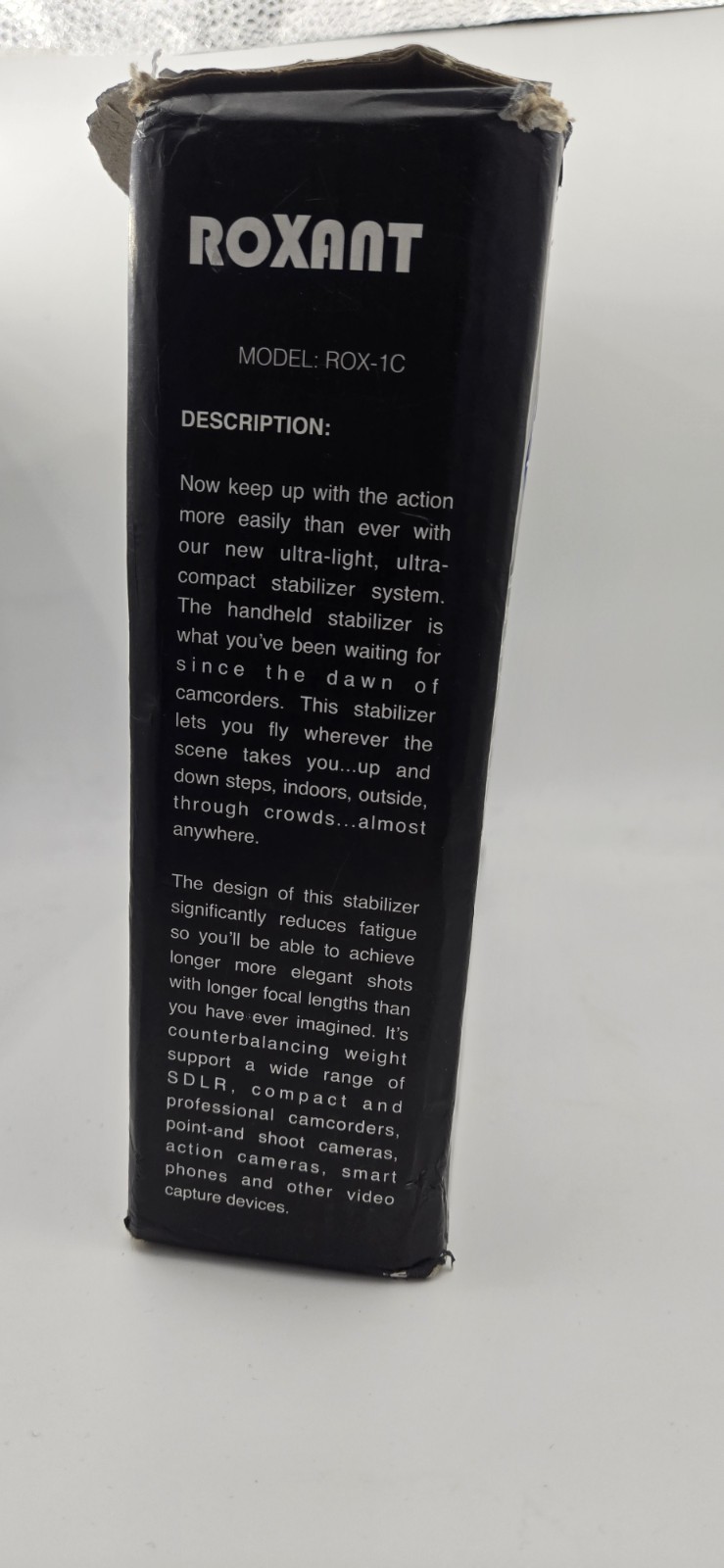 Roxant Video Camera StabilizerLimited Edition Midnight Black Elite Editor