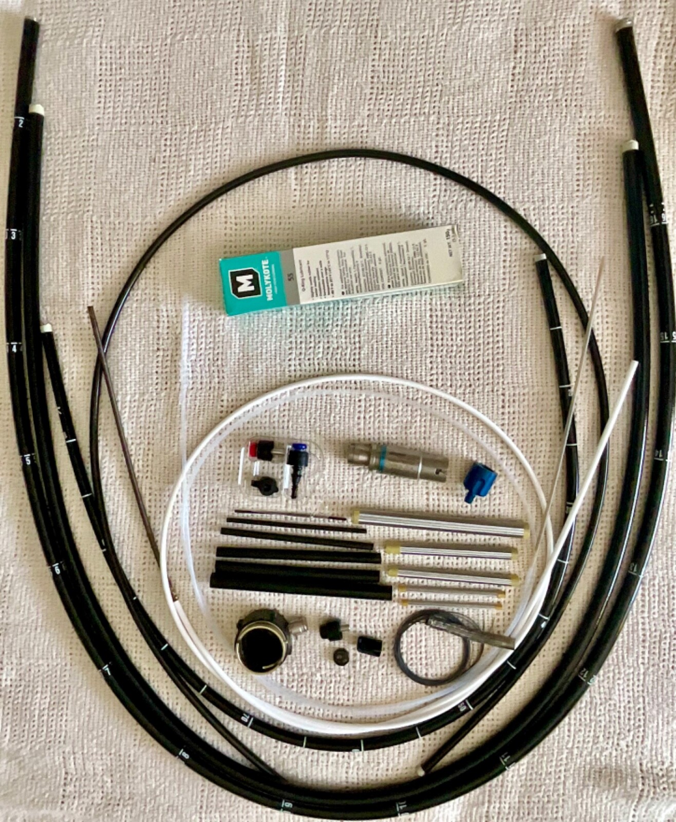 Medical Bending Rubber, ID5.4xOD6.0x110mm, Endoscopes Olympus Pentax