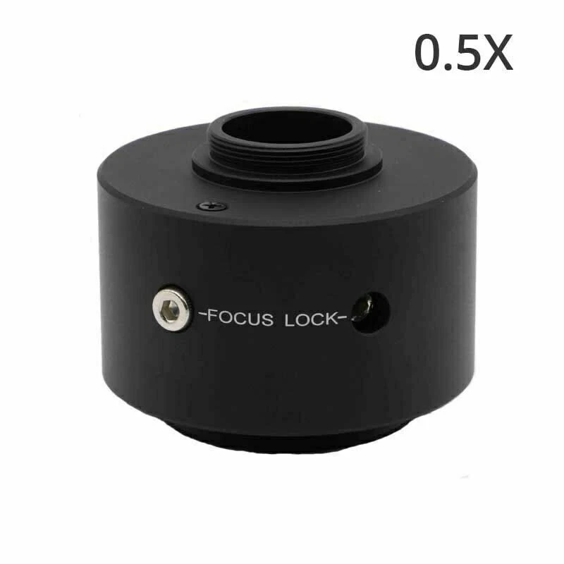 0.35X 0.5X1X C-Mount Camera Adapter Reduction Lens Trinocular Olympus Microscope