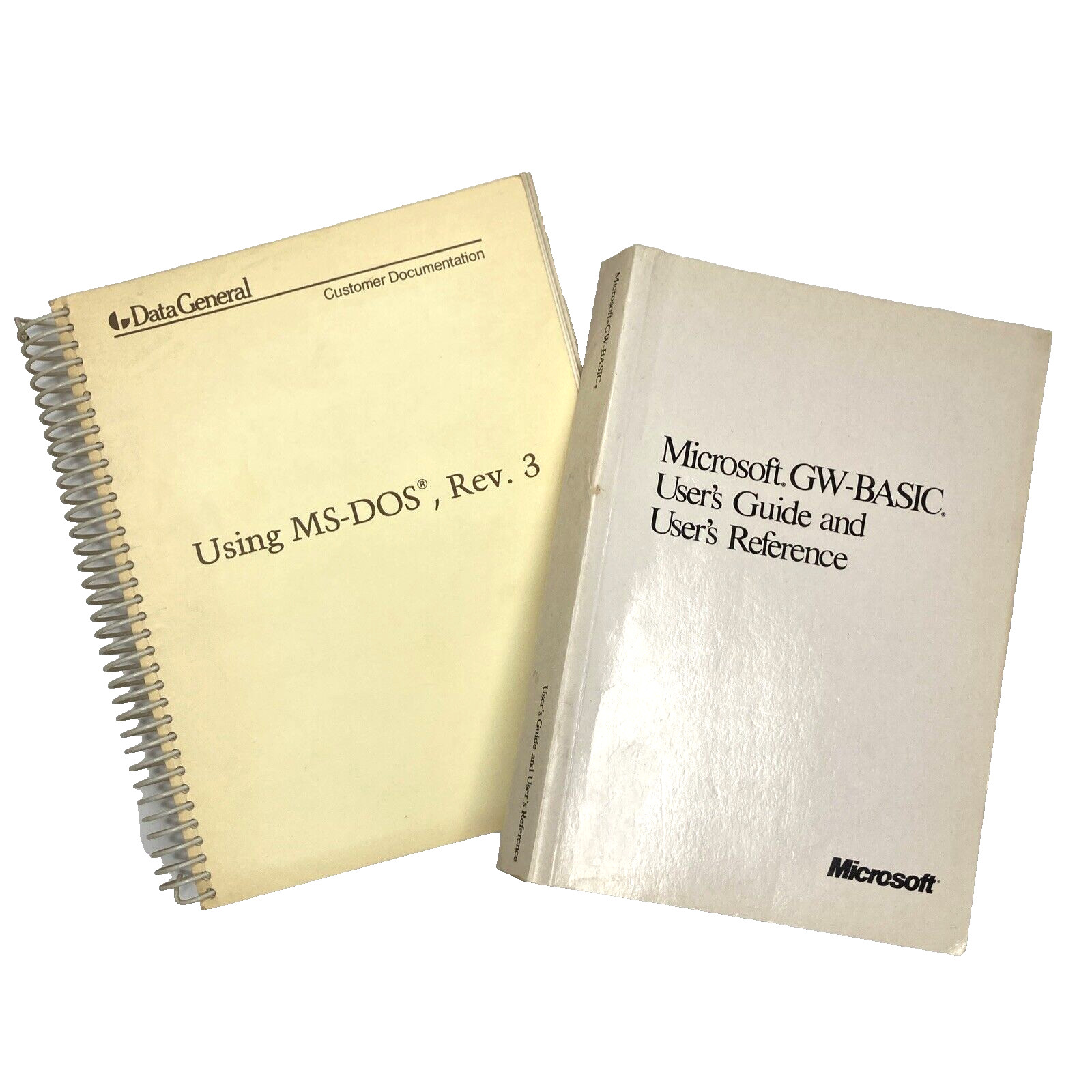 Microsoft GW-Basic User's Guide *PLUS* Using MS-DOS (Rev 3)