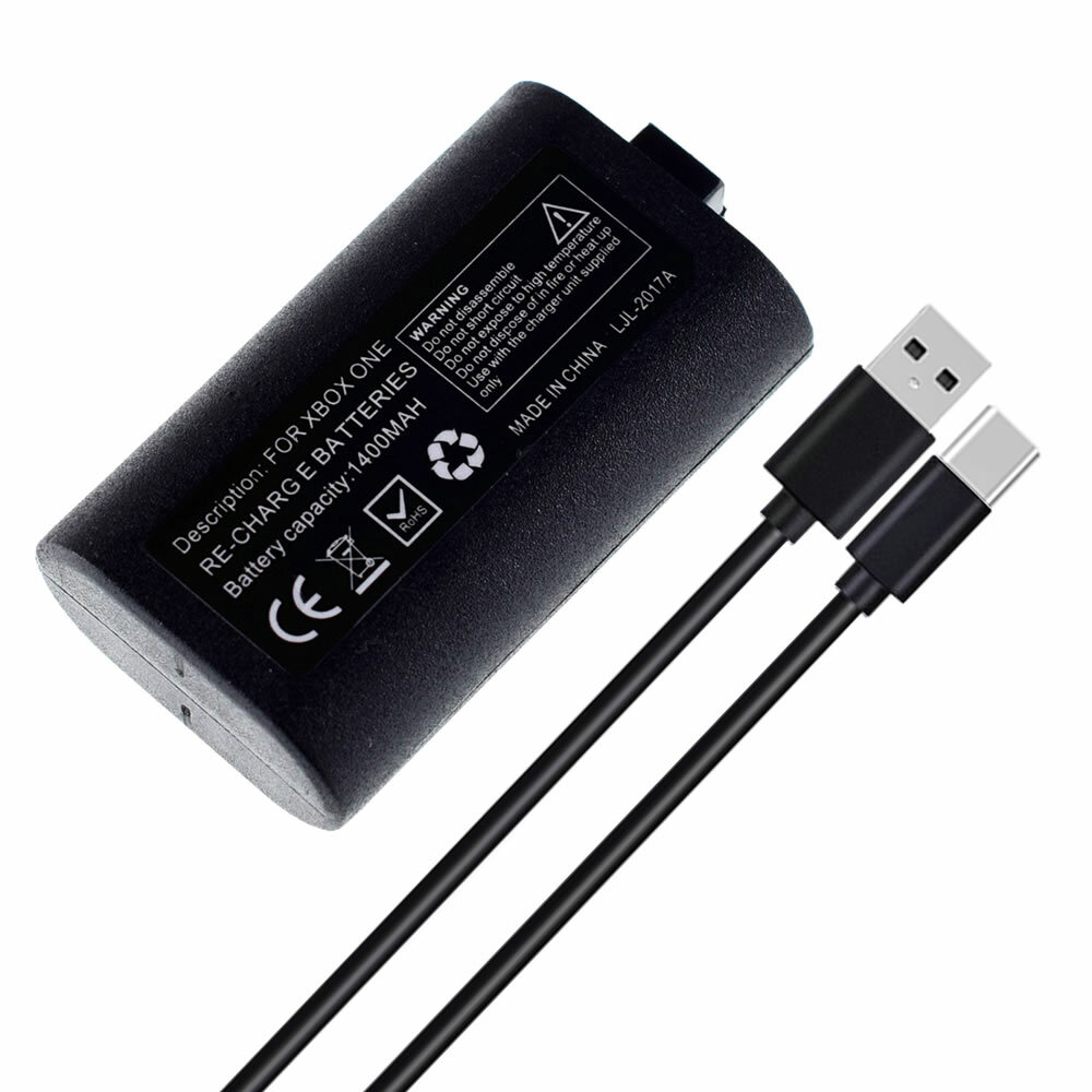 Rechargeable Battery Pack For Xbox Series X/s Wireless Controller With USB Cable