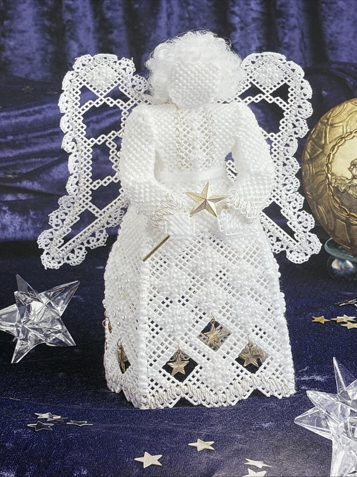 Angel Starr Annie's Attic Plastic Canvas Pattern Page