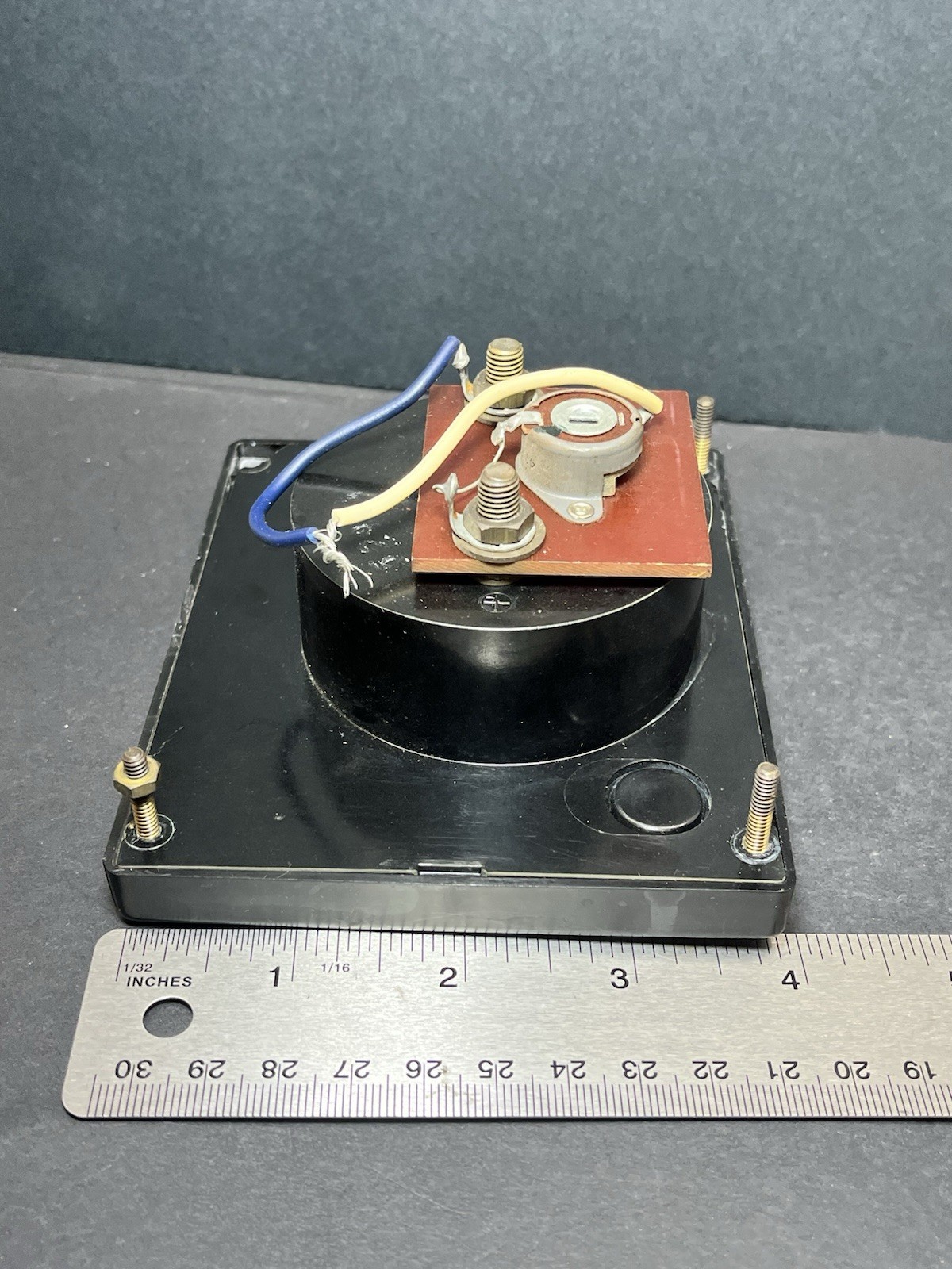 Vintage PRD Beam Volts Beam Milliamps Panel Meter - Untested