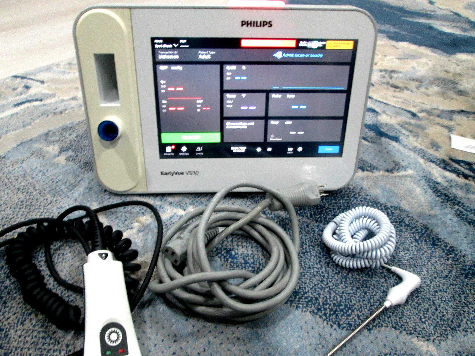 LOT OF SIX (6) - Philips EarlyVue VS30 Vital Signs Monitor