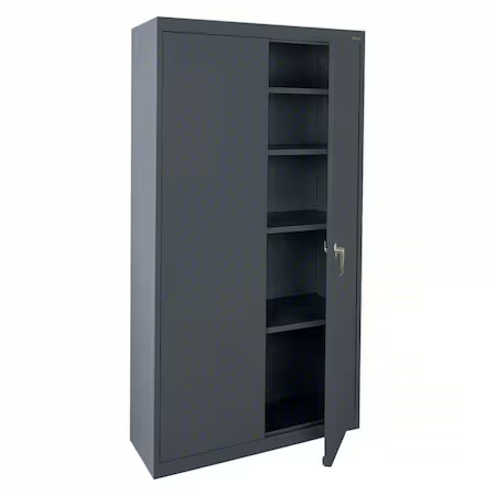 Sandusky Lee Vf41361872-02 Storage Cabinet, 72 In H, 36 In W, 18 In D, Swing,