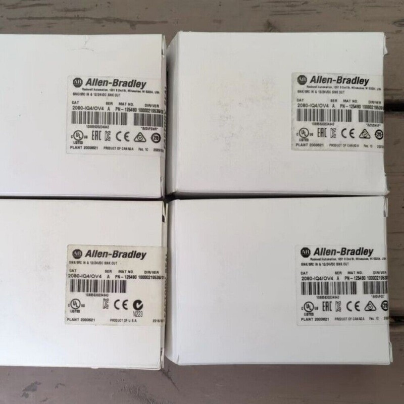 NEW ~ Allen-Bradley  2080-IQ4OV4  Micro800 8 Point Digital Combo Factory Seal