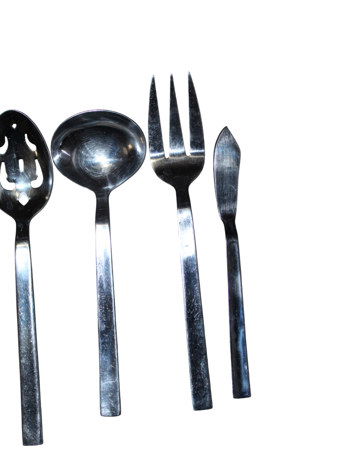 Cambridge Destiny Mirror Stainless Flatware 23 Pc Set Includes Serving Utensils