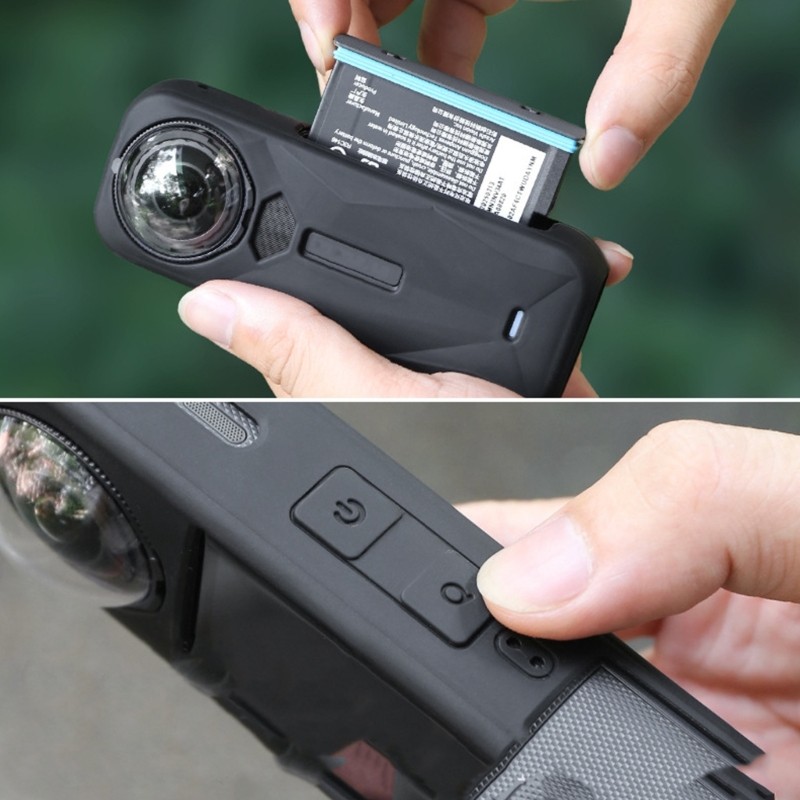 Camera Protective Cover With AntiScratch Silicone Lens Guard For X5 Camera