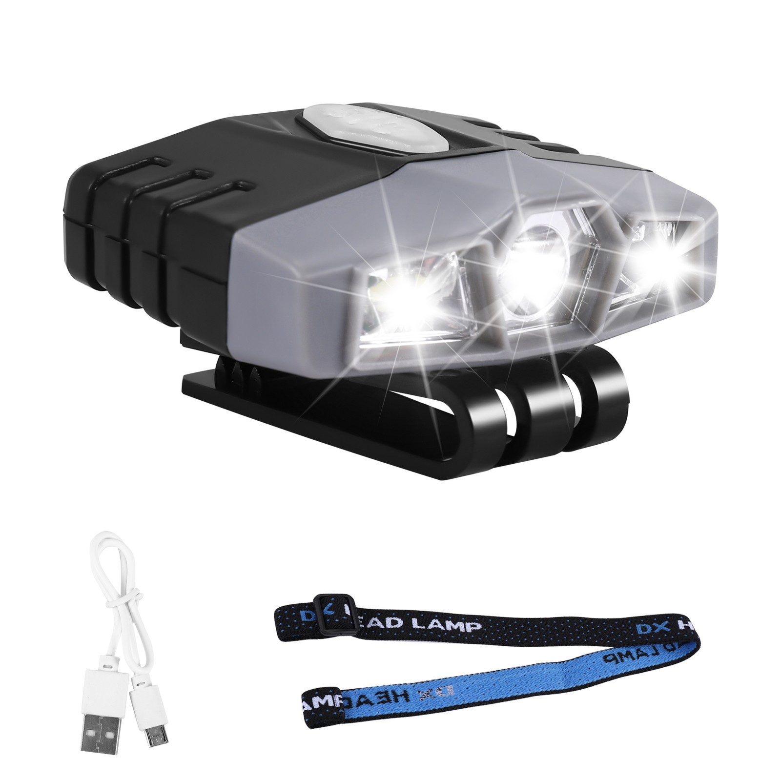Bright Hands- Led Clip On Hat Light - Rechargeable 150 Lumens  Spotlight  1430