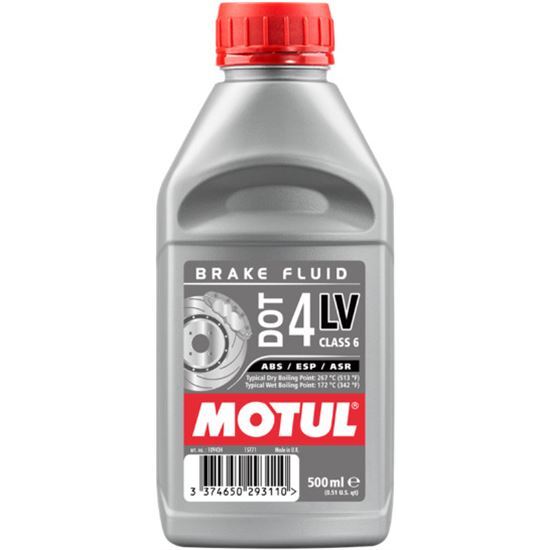 Motul DOT 4 LV Brake Fluid 500 ML
