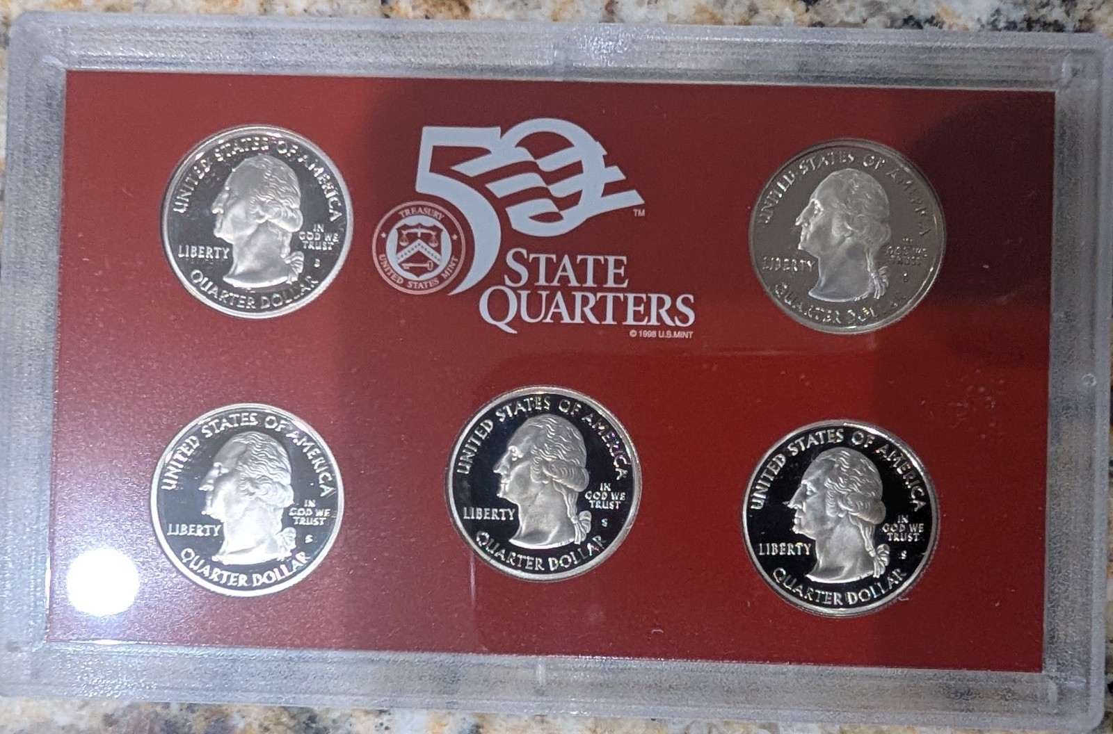 2005 S United States Mint Silver Proof Set - Proof Set w/ Box & COA