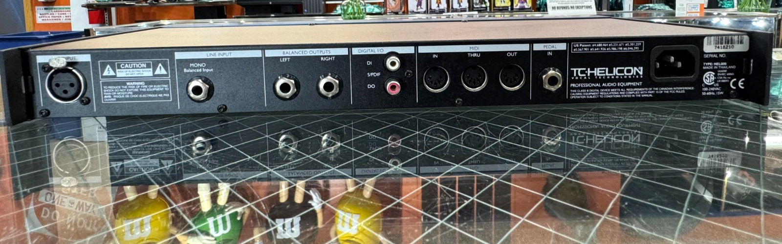 TC Helicon VoiceWorks Vocal Harmonizer Effects Correction Processor