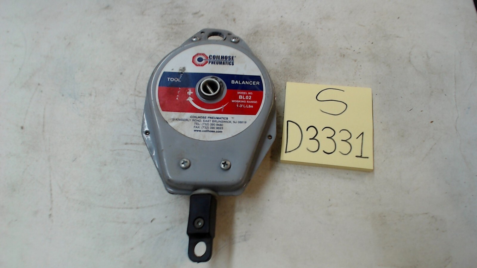Coilhose tool Balancer (model bl02) used