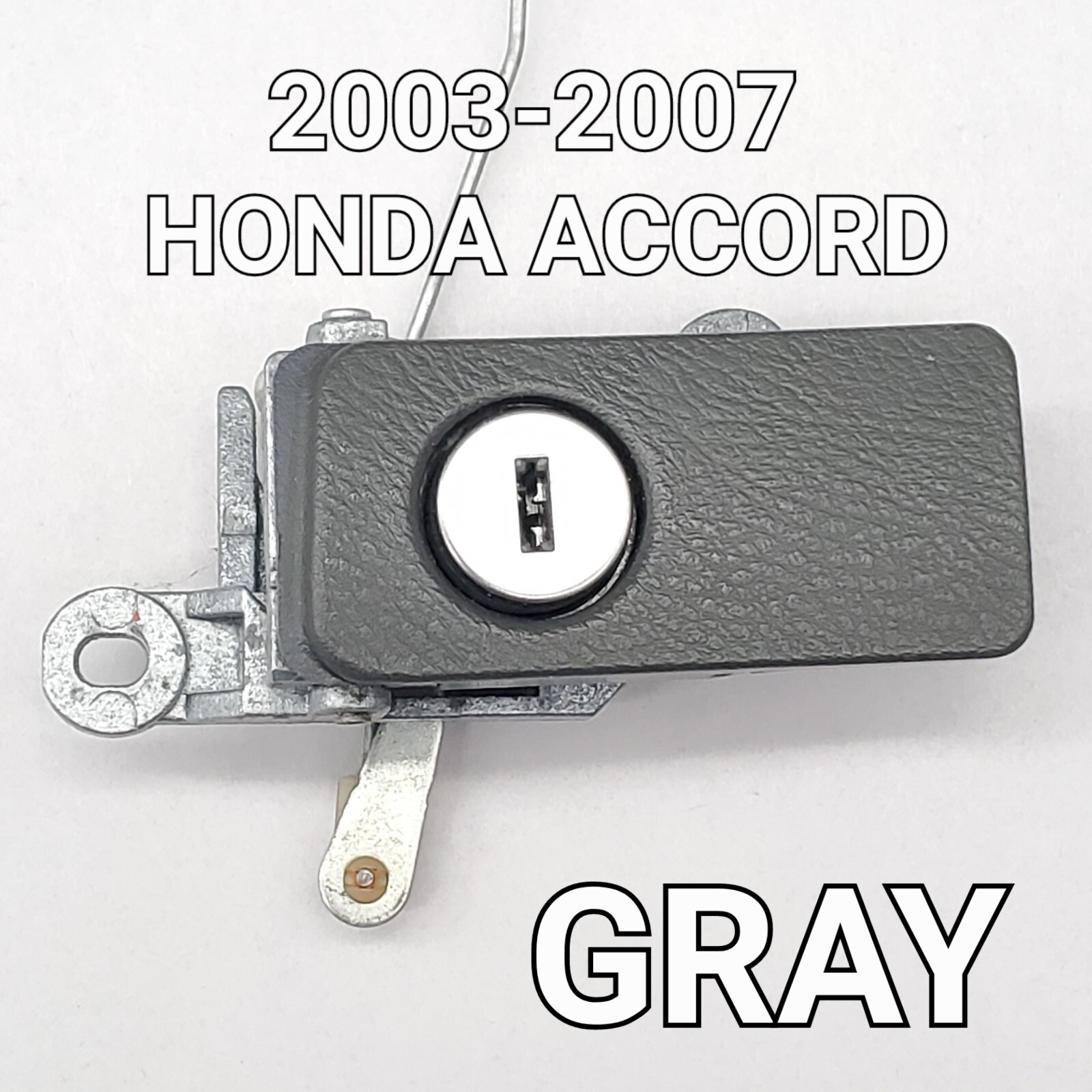 2003-2007 Honda Accord Glove Box Latch Lock Handle No Key OEM Gray Glovebox
