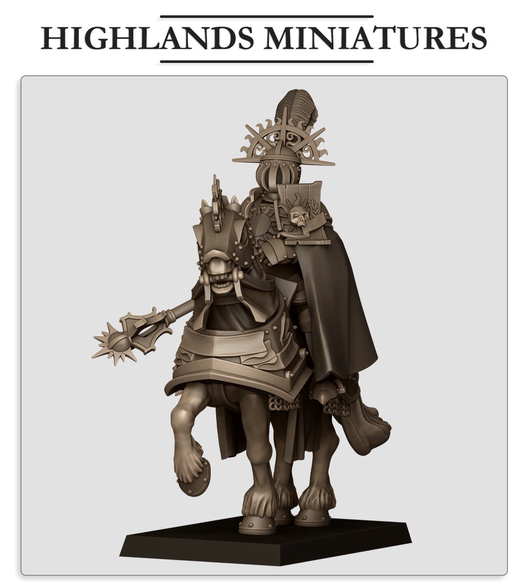 Sunland Golden Flames Elector, Highlands Miniatures, Empire Of Sunland