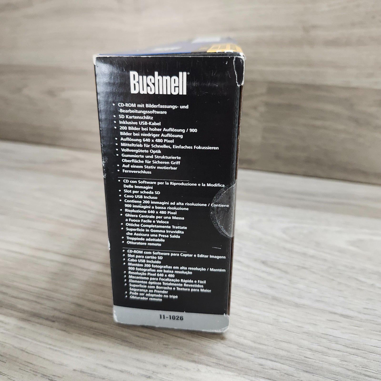 Bushnell ImageView 10x25 Binocular & Digital Camera11-1026 W/Box