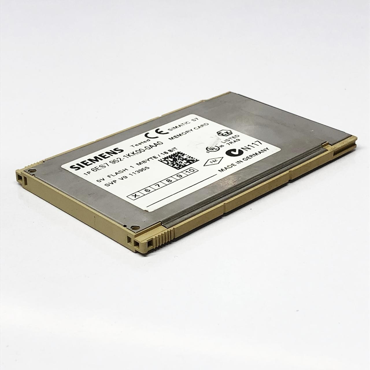 SIEMENS 6ES7 952-1KK00-0AA0 MEMORY CARD S7-400 SERIES 5V FLASH WITHOUT COVER