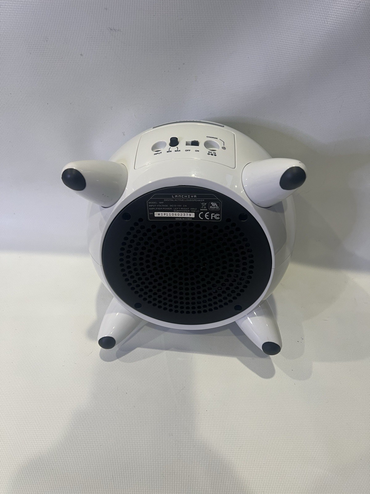 Amethyst AIP iPig iPod Docking Station Digital Active Loudspeaker Stereo White