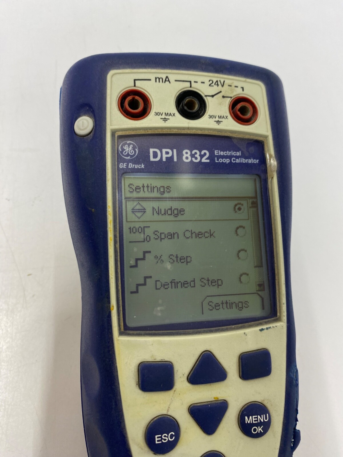 GE DRUCK DPI 832 Electrical Loop Calibrator