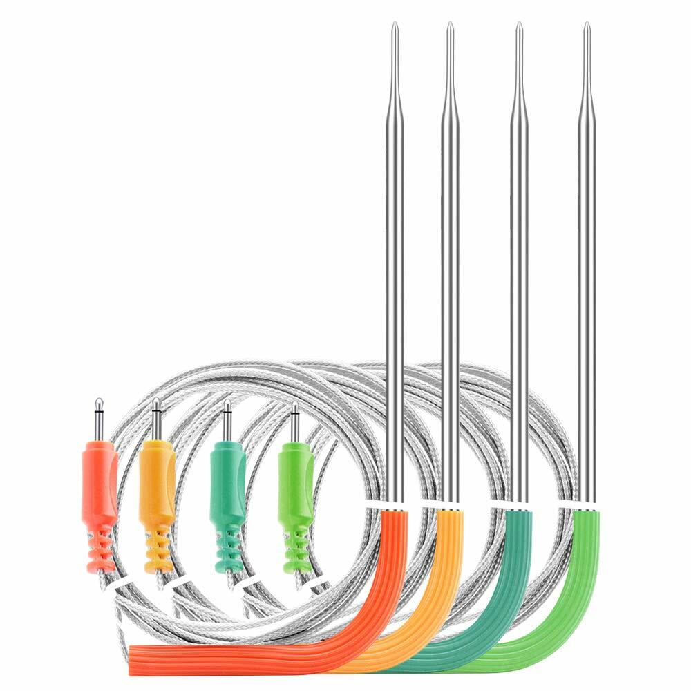 Barbecue Cooking Meat Replace Probes Measure Temperature For IBBQ-4T Thermometer