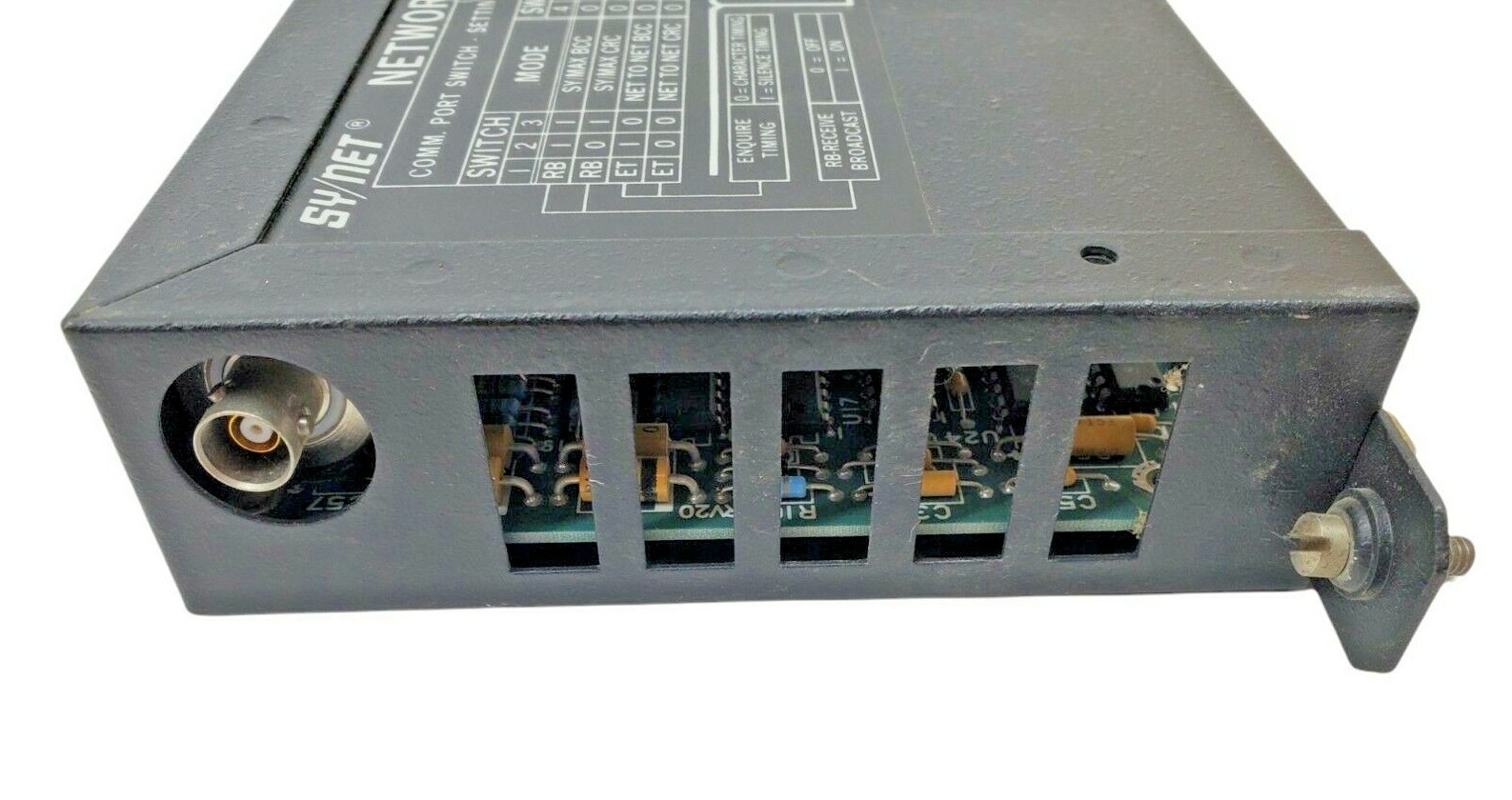 SQUARE D SY/MAX NETWORK INTERFACE CLASS 8030 TYPE CRM-511 good