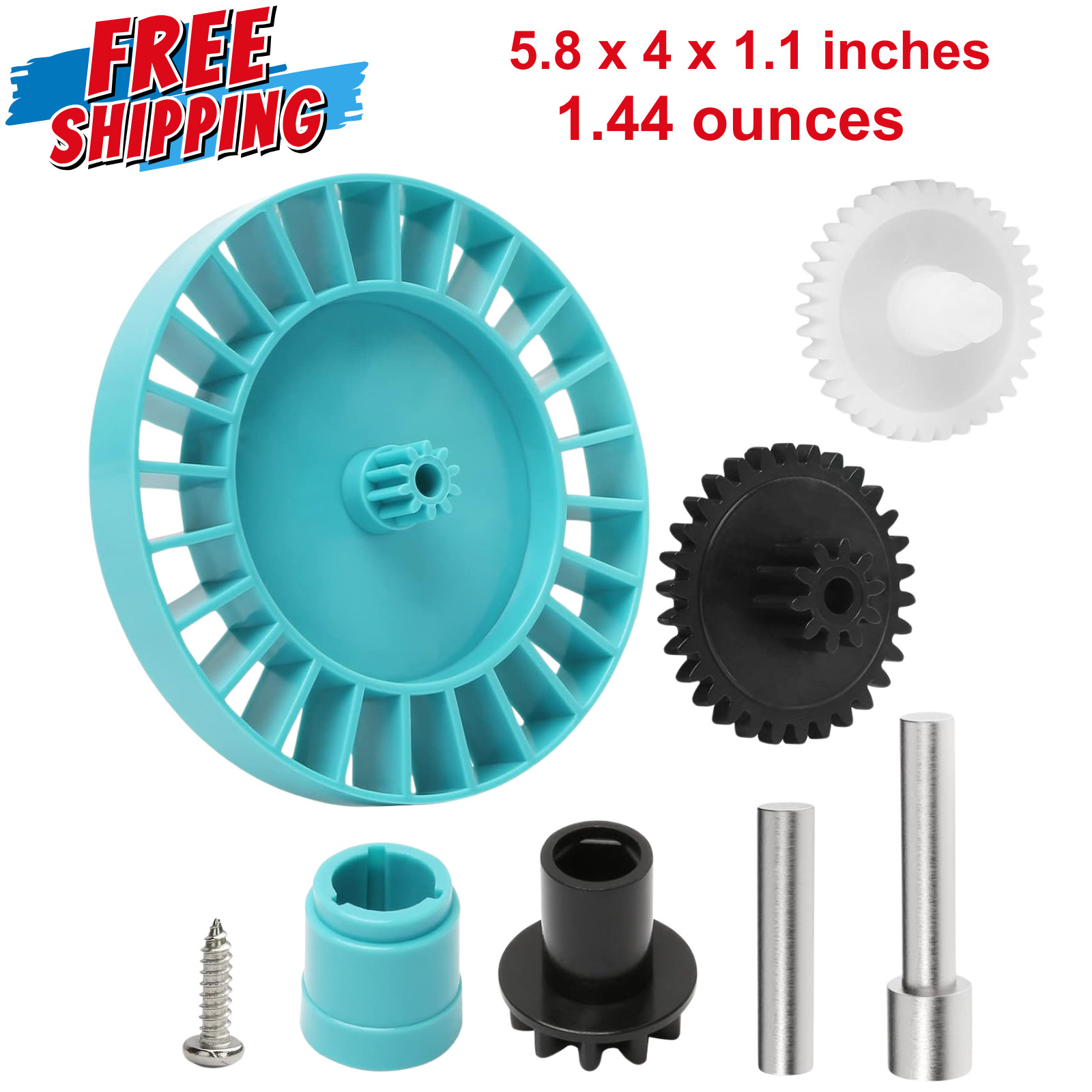 Navigator Medium Turbine Spindle Gear Kit, Repair for Pool Vacuum Parts Hayward