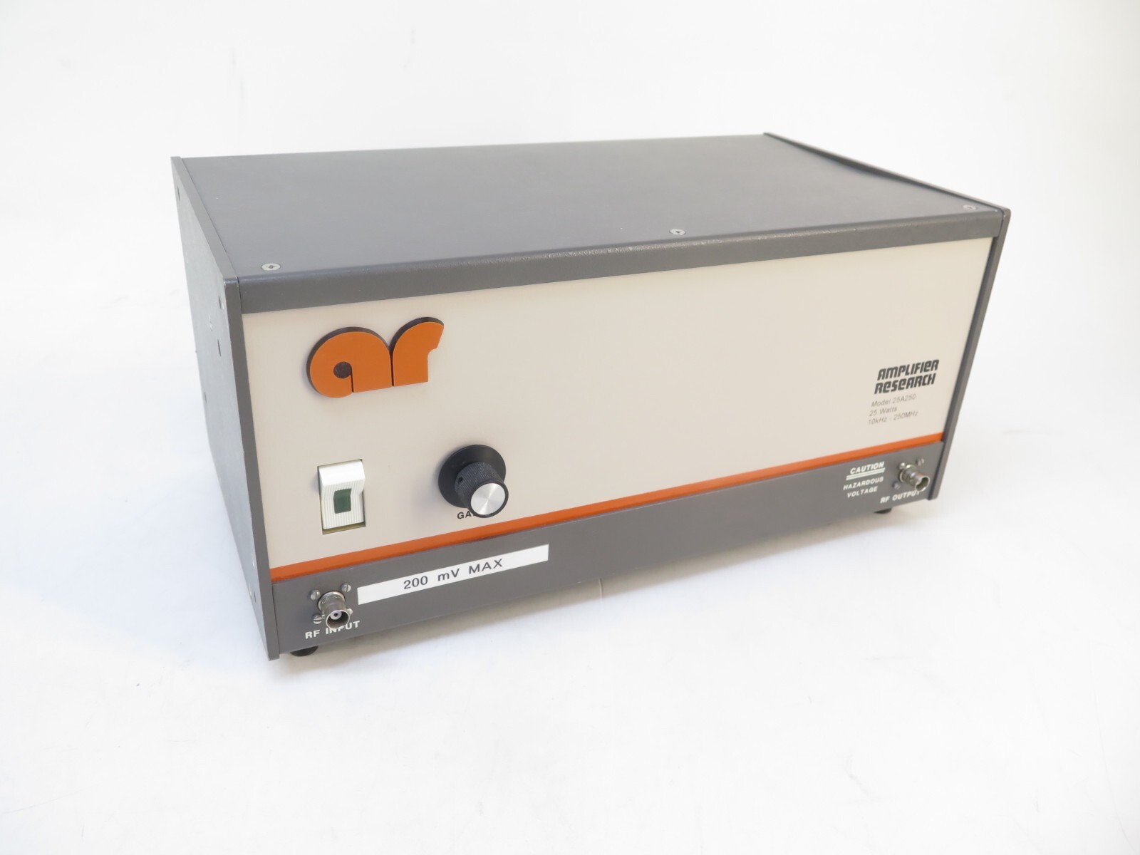 AR Amplifier Research 25A250 RF Power Amplifier 10kHz to 250Mhz, 25 Watts