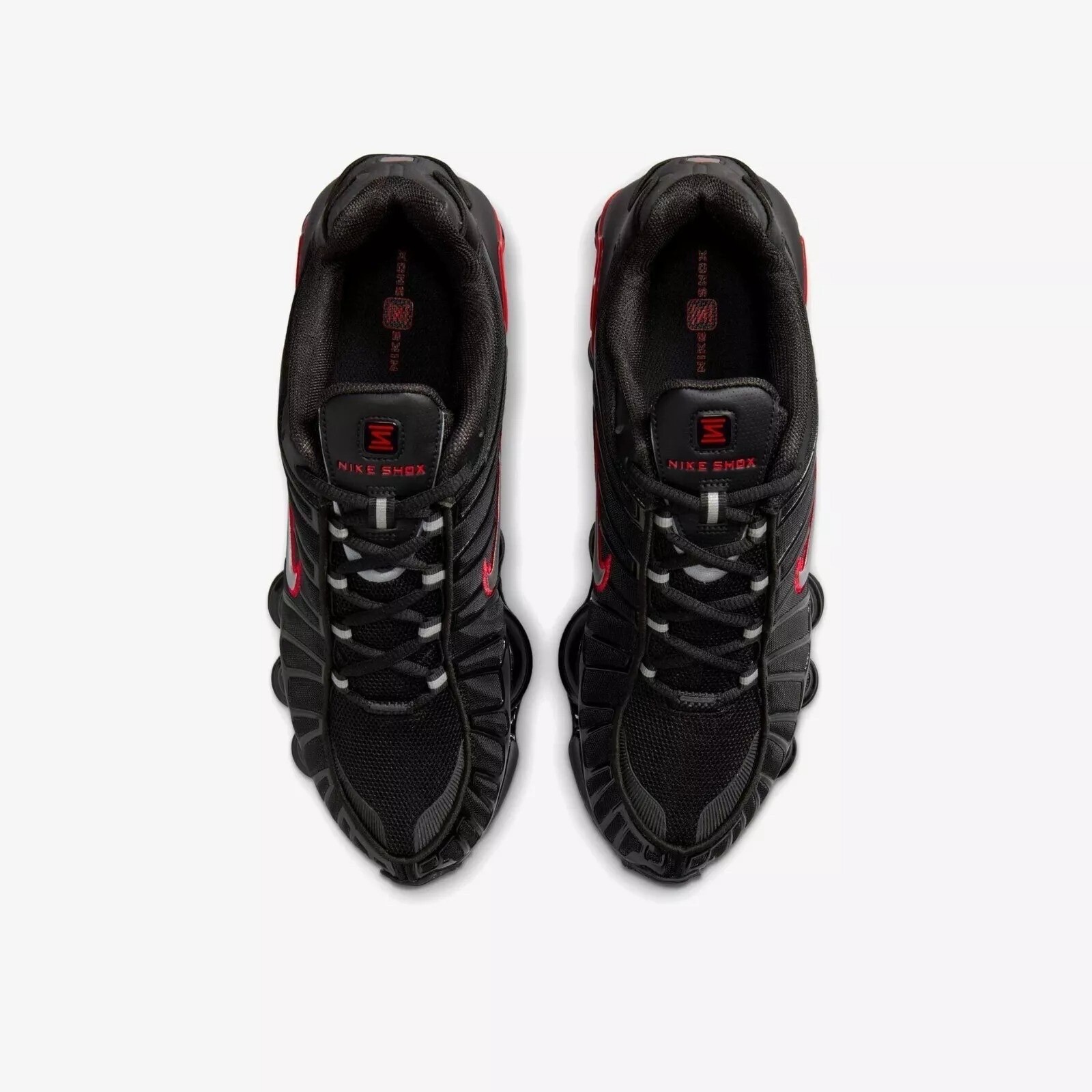 Nike Shox TL Shoes Black College Red Silver CN0151-003 Men's Size 7-12