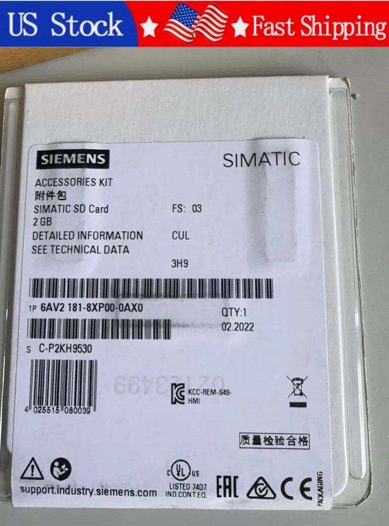 1PCS New SIEMENS 6AV2181-8XP00-0AX0 Memory Card 6AV2181-8XP00-0AX0  Fast Ship