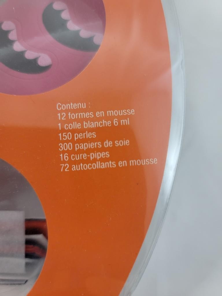 Creatology Halloween Craft Basics Tray New Makes 12 Pumpkins