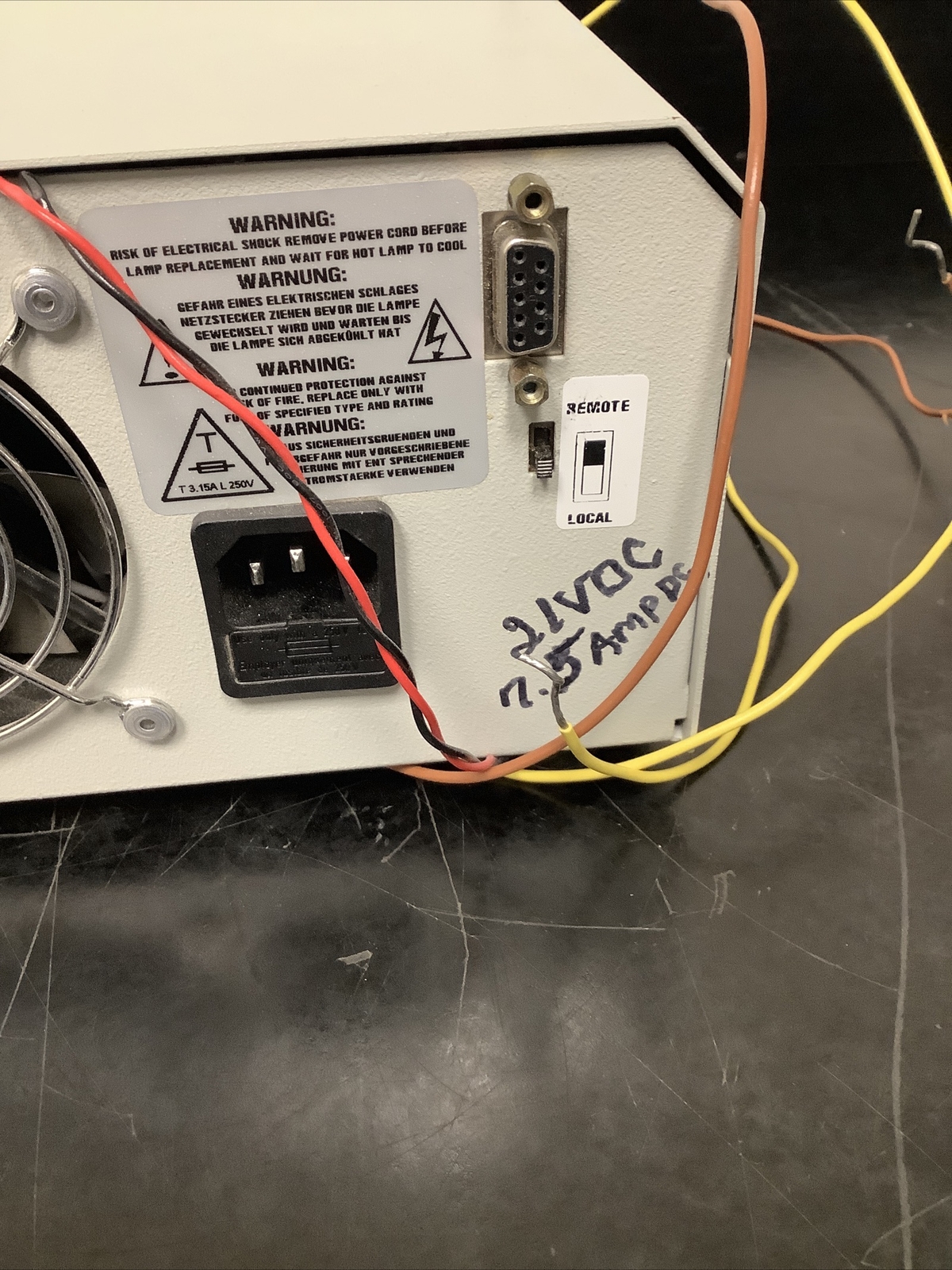 FIBER LITE DC-950 DC REGULATED ILLUMINATOR Dolan-Jenner