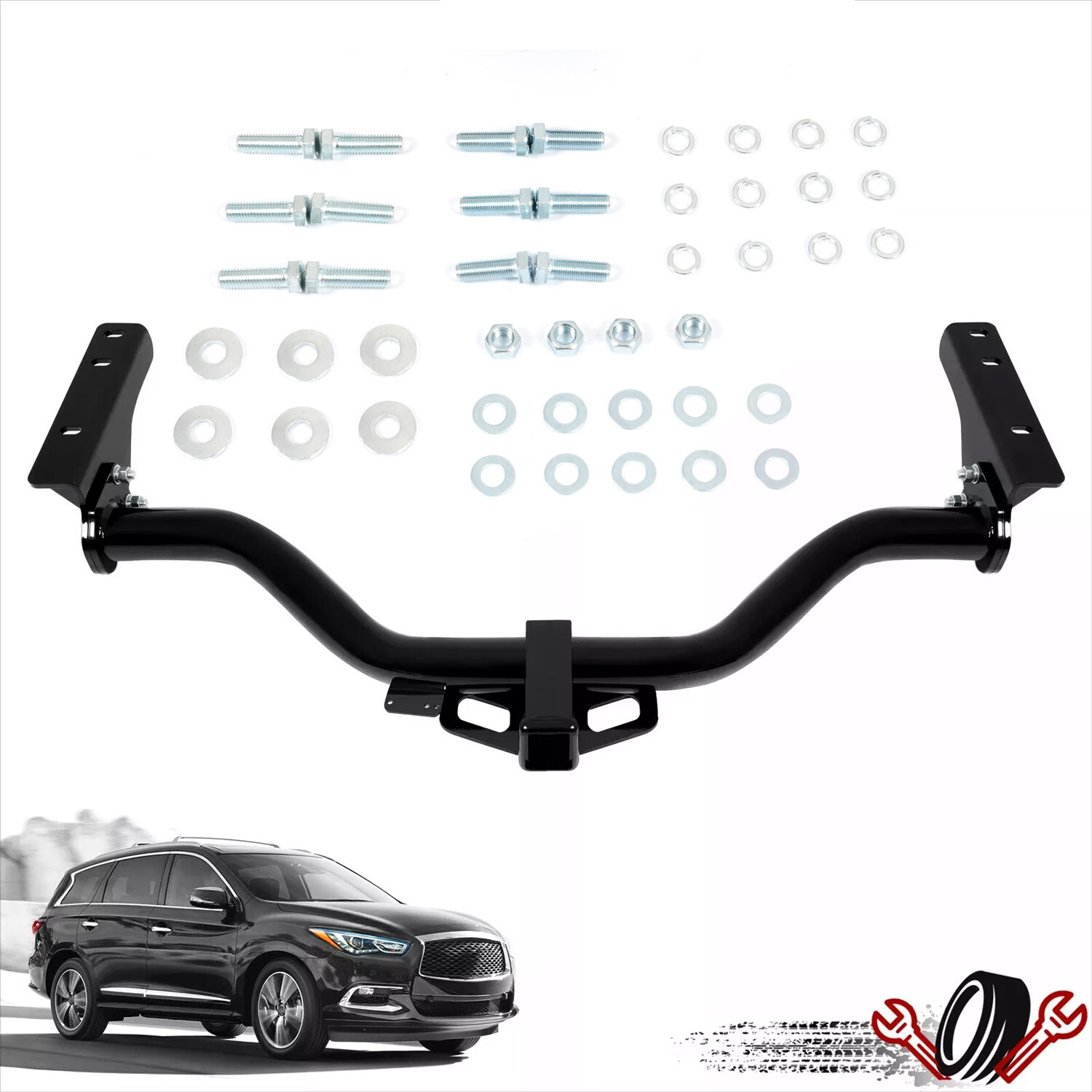 Trailer Hitch Class 4 For Nissan Pathfinder 2013-2020 & Infiniti QX60 2014-2020