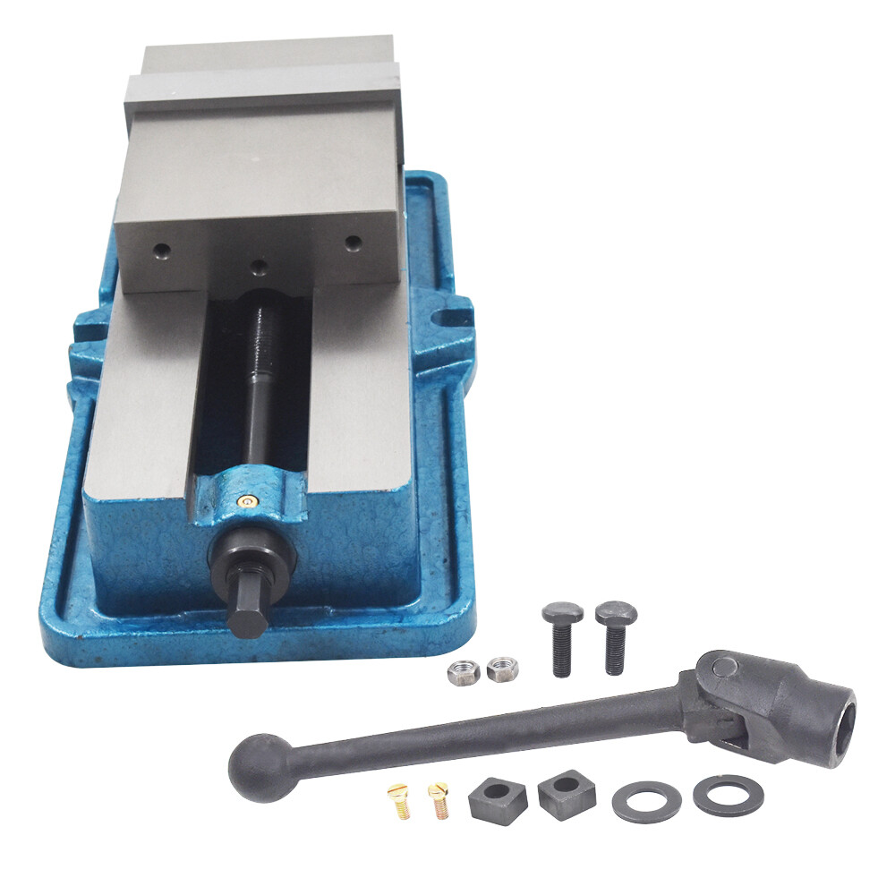5" Lockdown CNC Milling Machine Vise Clamping Vice Precision Without Base
