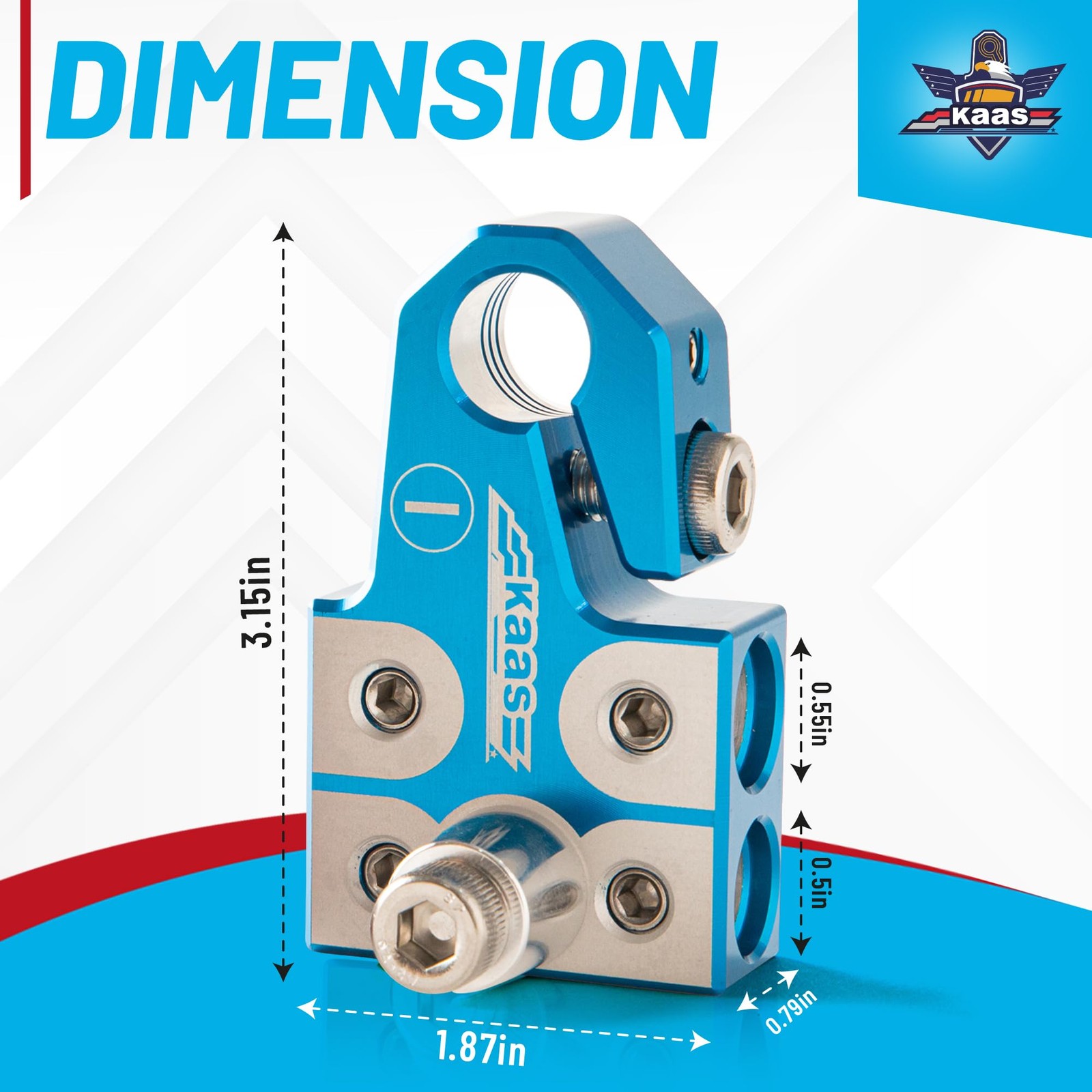 Lead Acid Battery Terminal Clamps, Positive and Negative Set, for SAE/DIN/EN ...