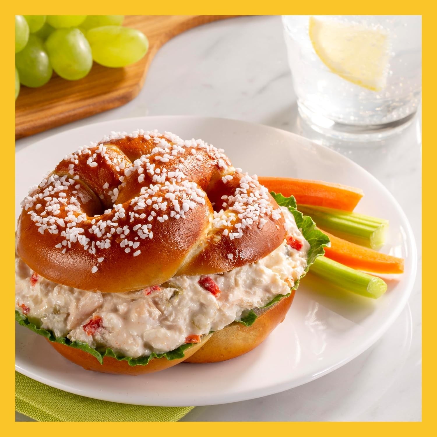 Convenient Chicken Salad Pouches - 2.6 oz, 12 Pack