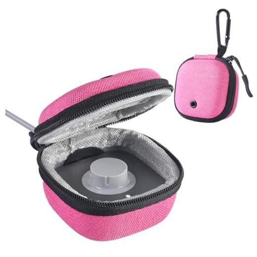 Travel Case for Oura Ring – Protective Carrying Case for Ring, Gen 4/Gen 5 Pink