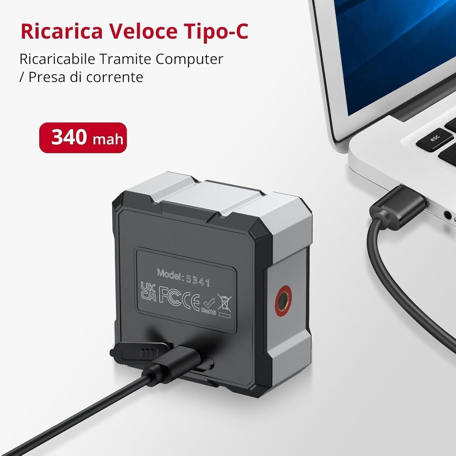 Inclinometer Level with USB Charging and Magnetic Angle Finder for DIY Projects