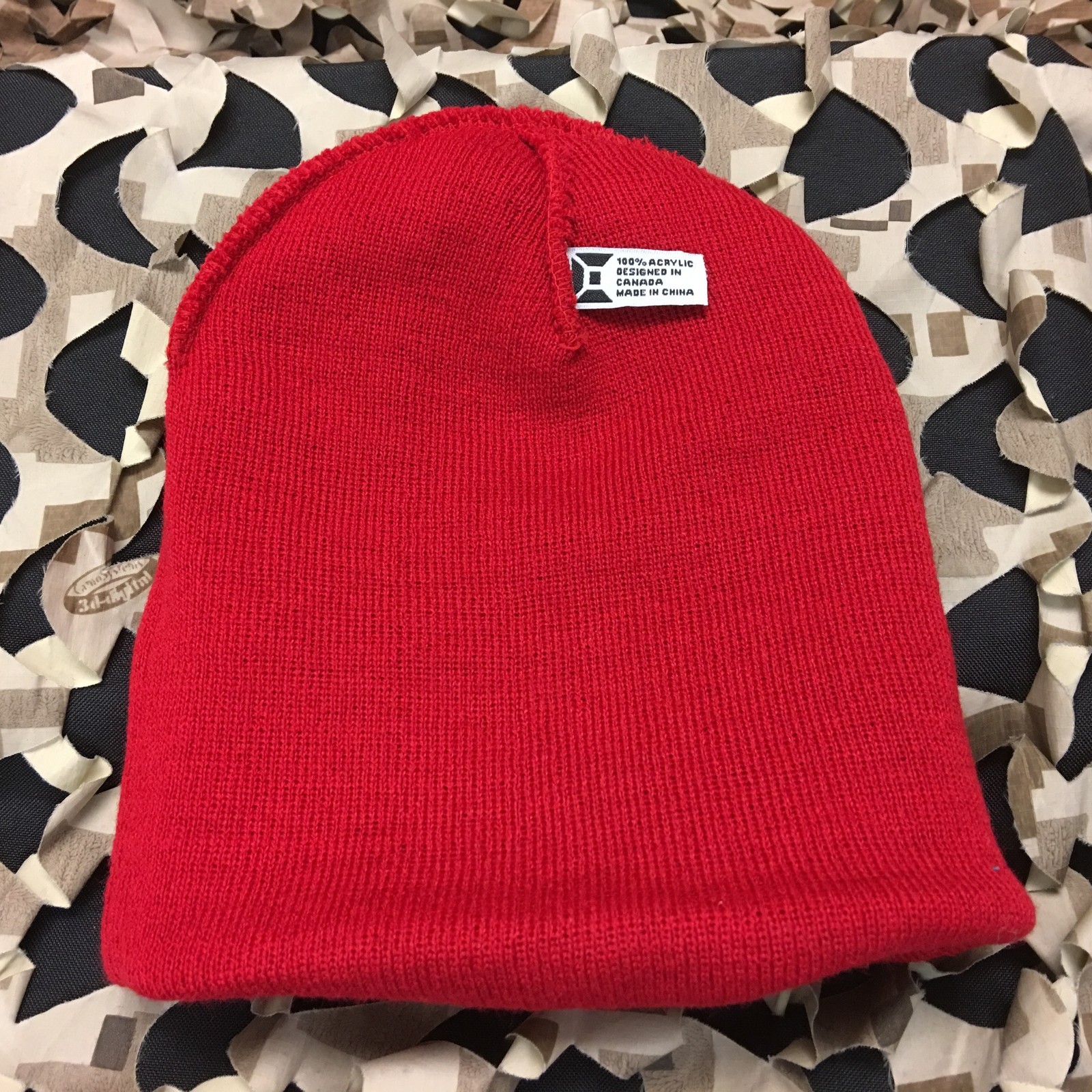 NEW Exalt Bold Paintball Beanie - Red