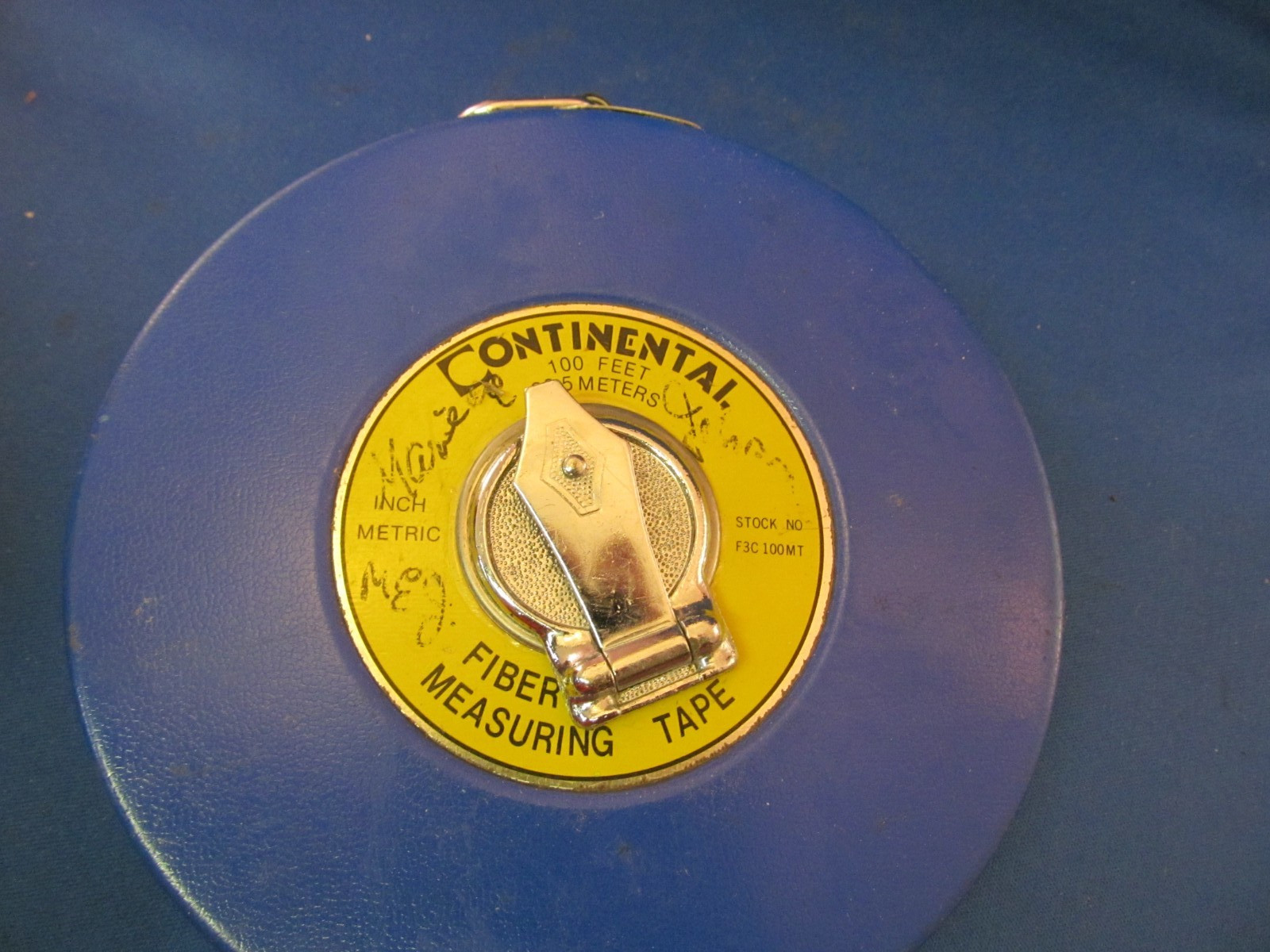 CONTINENTAL FIBERGLASS TAPE MEASURE 100 FEET 30.5 METERS F3C 100MT