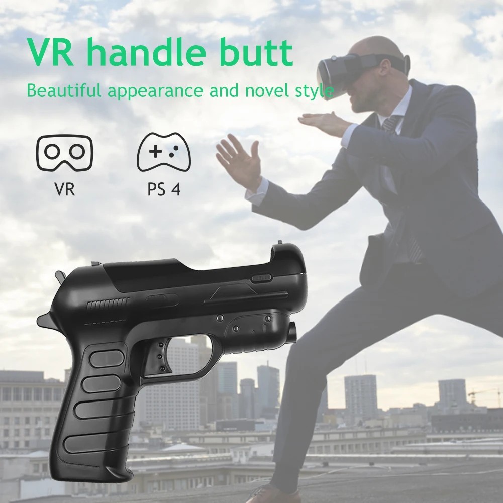 2PCs Exquisite Move Shooter Guns Motion Controller Attachment Nav for PS4 VR PS3