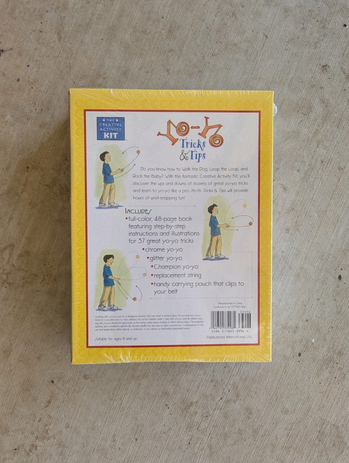 Brand New The Creative Activity Kit Yo-Yo Tricks And Tips