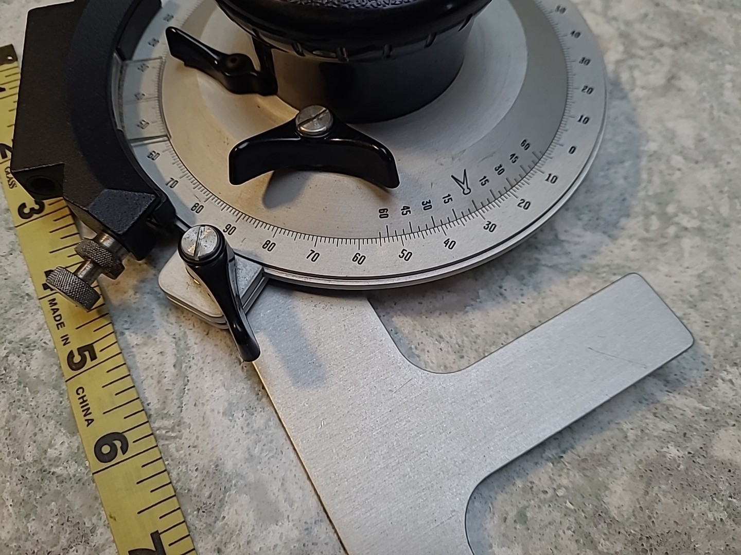 Vemco Protractor Head Manual Drafting Table Part