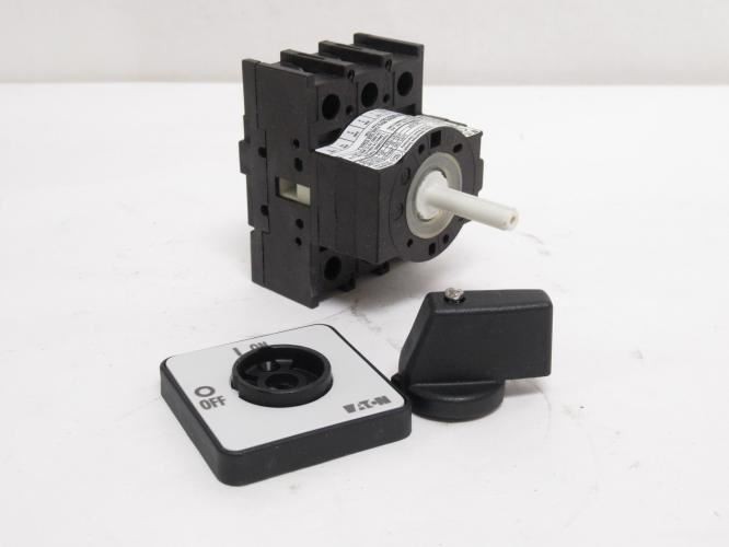 193372 New-No Box; Eaton P1-25/E Disconnect Switch; 3P; 690V; 25A; Front Mount