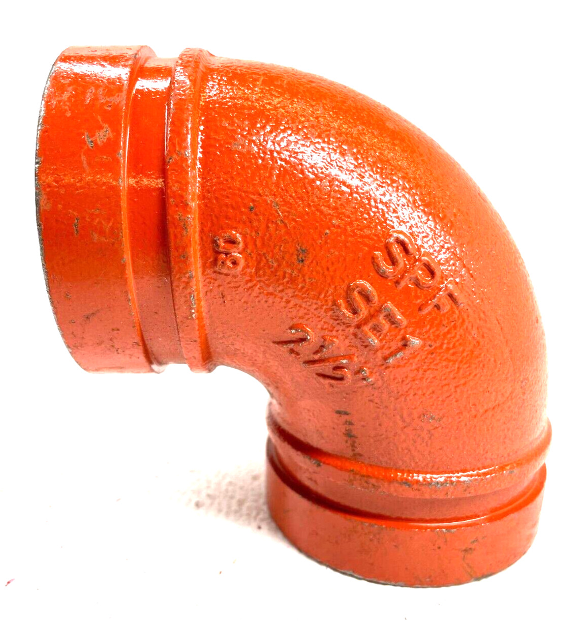 SPF 2-1/2" Style SE-1 90-Degree Elbow  Grooved End Pipe Fitting