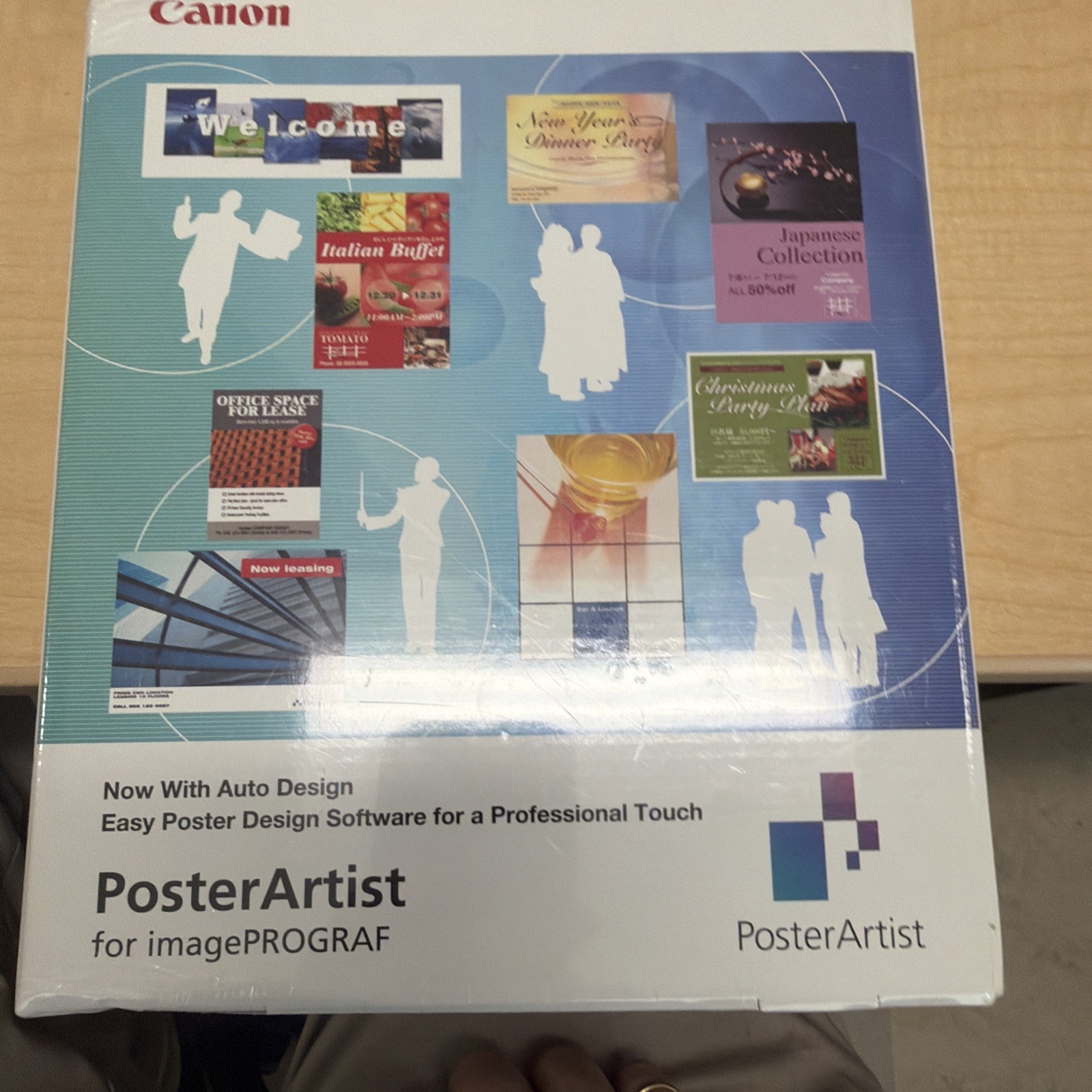sealed  new Canon PosterArtist Software DVD (7025A039AA) rb5